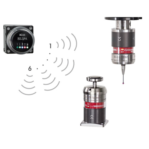 Sonda przedmiotu obrabianego Optimum Blum TC 62RC BRC Technologia bezprzewodowa 4