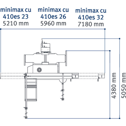 Wielokrotna kombinacja Holzkraft minimax cu 410es F 26 TERSA Urządzenia magazynowe 14