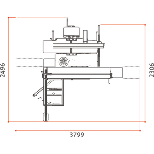Uniwersalna kombinacja wielokrotna Holzkraft minimax lab 300p F16 TERSA 11