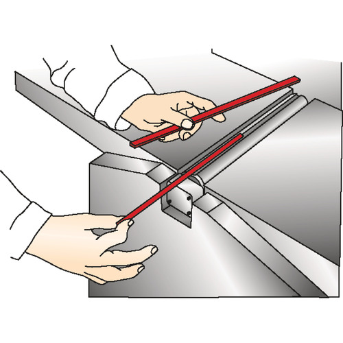 Odwracalny nóż do strugarki Holzkraft Tersa 630 x 10 x 2,3 mm Chrom (4 sztuki) 6