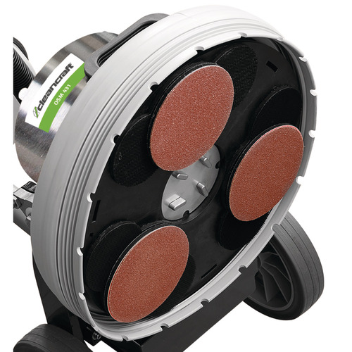 Krążek ścierny na rzep 150mm P120 b/otw. Holzstar 5911512 2