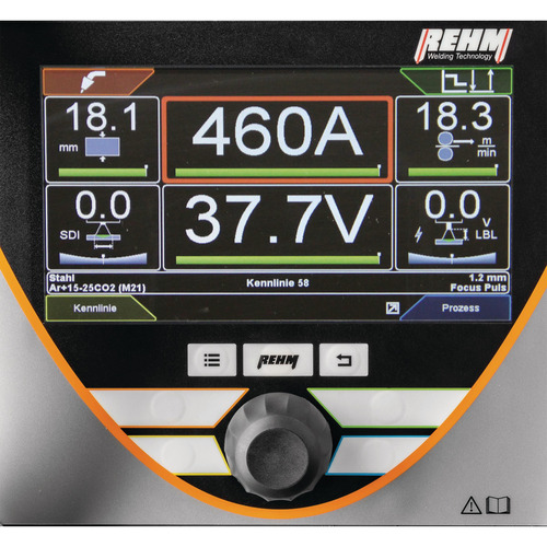 Spawarka impulsowa MIG/MAG Rehm FOCUS.ARC P 350 W 1.0/1.2 3
