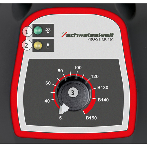 Inwerter elektrod Schweisskraft PRO-STICK 161 Zestaw z oferty specjalnej 6