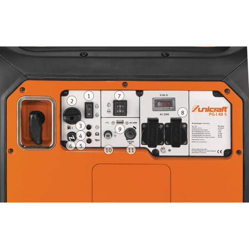 Inwerterowy generator prądu Unicraft PG-I 40 S 4