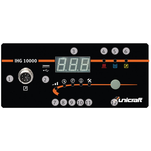Nagrzewnica indukcyjna Unicraft IHG 10000 5