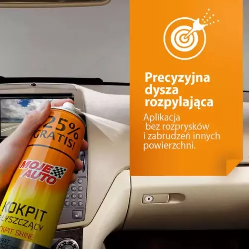 Kokpit Błyszczący - Cytrynowy 750 ml MOJE AUTO 2