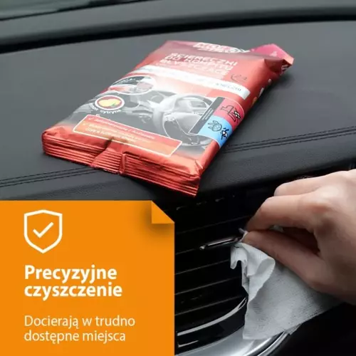 Ściereczki do Kokpitu Blyszczące - Cytryna - 24 szt. MOJE AUTO 3