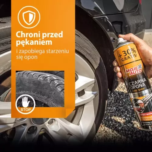 Czarna Opona - Preparat do konserwacji opon – 520ml MOJE AUTO 2
