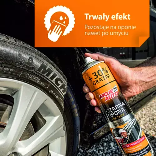 Czarna Opona - Preparat do konserwacji opon – 520ml MOJE AUTO 4