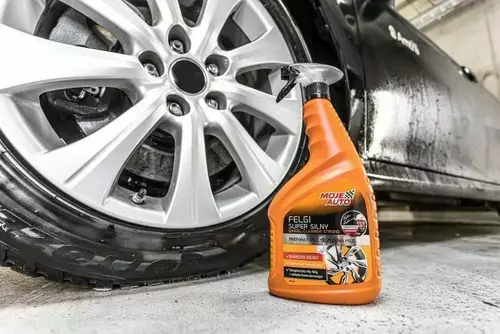 Płyn do Czyszczenia Felg i Kołpaków 750 ml - Atomizer - kwasowy MOJE AUTO 8