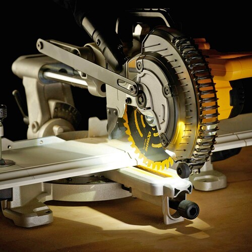 Piła ukośnica XR 18V z posuwem DeWALT DCS365N 7