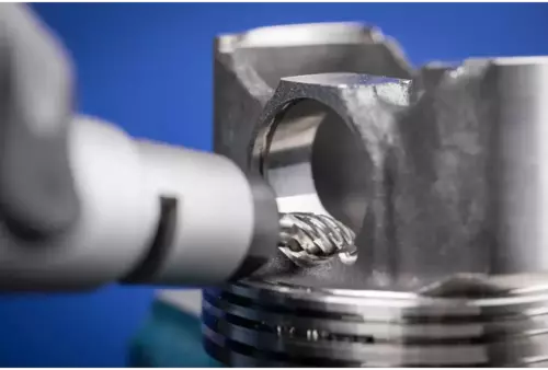 Wysokowydajny trzpień frezarski ze stopów twardych STEEL kształt płomienia B Ø 16 × 35 mm trzpień Ø 6 mm do stali 3