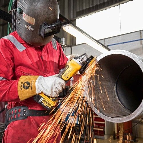 Szlifierka kątowa XR Li-Ion 18V 125mm 2x5Ah + walizka + ładowarka DeWALT DCG405P2 9