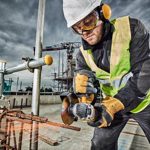 Szlifierka kątowa XR Li-Ion 18V 125mm 2x5Ah + walizka + ładowarka DeWALT DCG405P2 11