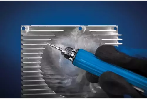 Zestaw małych wysokowydajnych trzpieni frezarskich ze stopów twardych ALU 10-częściowy Ø6/3 mm trzonek Ø3 mm 2