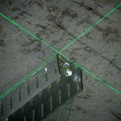 Laser krzyżowy wiązki zielone + walizka DeWALT DW088CG 5