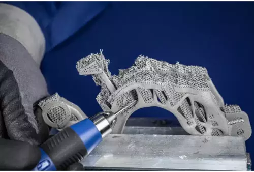 Wysokowydajny trzpień frezarski ze stopów twardych kształt kulisto-walcowy WRC Ø 03 × 13 mm trzpień Ø 3 mm TITANIUM do tytanu 2