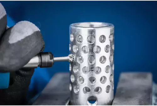 Wysokowydajny trzpień frezarski ze stopów twardych INOX kulisty KUD Ø 04 × 03 mm trzpień Ø 3 mm do stali nierdzewnej 2
