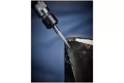 Wysokowydajny trzpień frezarski ze stopów twardych MICRO kształt ostrostożkowy SKM Ø 03 × 11 mm trzpień Ø 3 mm 2