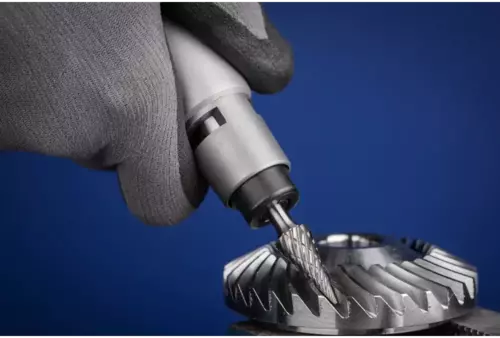 Wysokowydajny trzpień frezarski ze stopów twardych STEEL kształt kropli SKM Ø 08 × 20 mm trzpień Ø 6 mm do stali 2