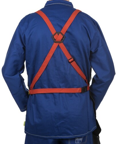 Fartuch spawalniczy trudnopalna bawełna Arc Knight® 38-4436 60x91cm 2
