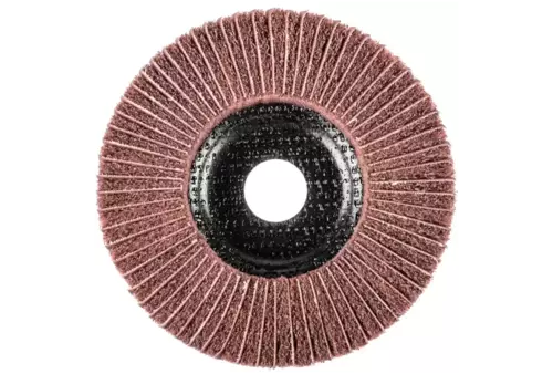 Dysk z włókniny POLINOX PNZ Ø 125 mm do otworu Ø 22,23 mm A180 do szlifu dokładnego i wykańczania 2