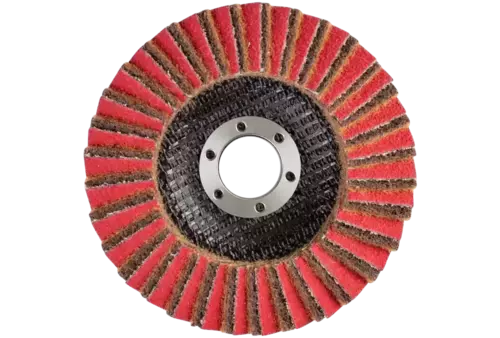 Ściernica włókninowa POLIVLIES PVZ ceramiczna Ø115 mm otwór 22,23 mm CO-COOL60/A100 G do szlifu dokładnego 2