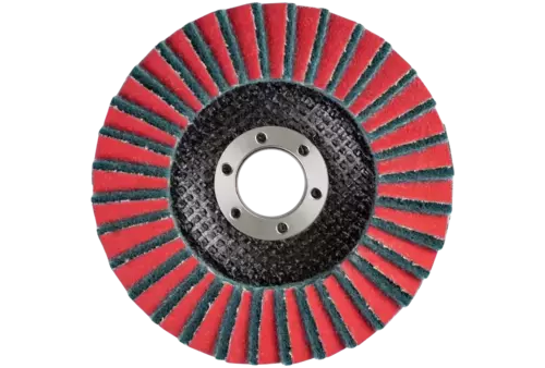Ściernica włókninowa POLIVLIES PVZ ceramiczna Ø115 mm otwór 22,23 mm CO-COOL120/A240F do szlifu dokładnego 2