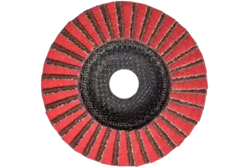Ściernica włókninowa POLIVLIES PVZ ceramiczna Ø 125 mm otwór 22,23 mm CO-COOL80/A180M do szlifu dokładnego 2