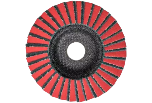 Ściernica włókninowa POLIVLIES PVZ ceramiczna Ø 125 mm otwór 22,23 mm CO-COOL120/A240F do szlifu dokładnego 2