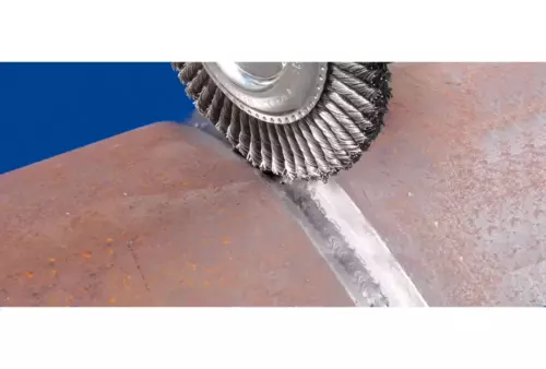 Szczotka pleciona COMBITWIST PIPELINE RBG Ø 125 x 6 x 22,2 mm, drut ze stali nierdzewnej Ø 0,50 mm do szlifierki kątowej 2