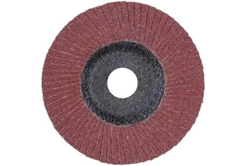 Ściernica listkowa POLIFAN PFF 125 × 22,23 mm płaska A60 linia wydajna SG STEELOX stal/stal nierdzewna 3