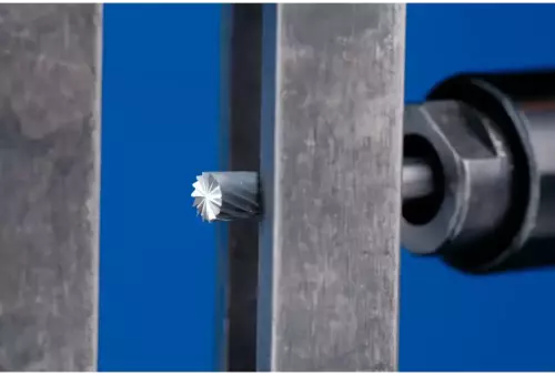 Trzpień frezarski ze stopów twardych o kształcie ostrosłupa ściętego WKN Ø 03 × 07 mm trzpień Ø 3 mm Z3P uniwersalne 2
