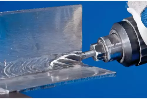 Wysokowydajny trzpień frezarski ze stopów twardych ALU, kształt stożkowy RBF Ø 12 x 25 mm, trzonek Ø 8 mm do aluminium / metalu 2