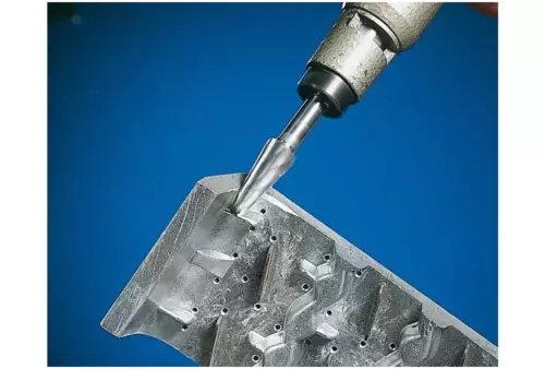 Wysokowydajny trzpień frezarski ze stopów twardych ALU, kształt stożkowy KEL Ø 12 x 30 mm, trzonek Ø 8 mm do aluminium / metalu 2