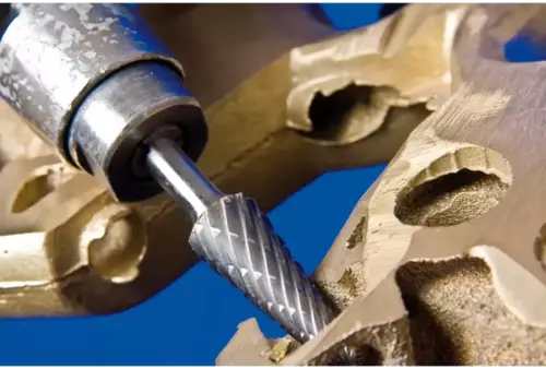 Wysokowydajny trzpień frezarski ze stopów twardych NON-FERROUS kształt stożkowy KEL Ø 12 × 30 mm trzpień Ø 6 mm 2