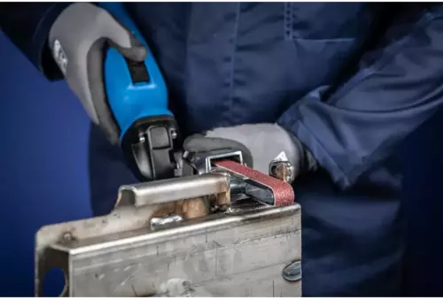 Taśma ścierna BA Korund 20 × 520 mm A40 do uniwersalnego zastosowania ze szlifierką taśmową 2