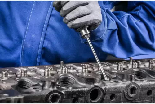 Trzpień frezarski ze stopów twardych kształt kulisty KUD Ø 08 × 07 mm trzpień Ø 6 × 150 mm Z3P uniwersalne średnie krzyżowe 2