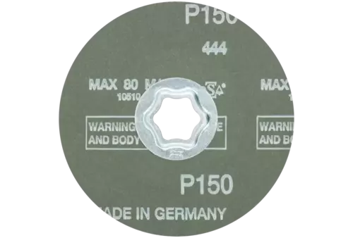 Tarcza fibrowa COMBICLICK korund Ø115 mm A-COOL150 do stali szlachetnej 3