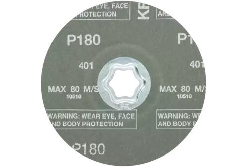 Tarcza fibrowa COMBICLICK korund Ø 125 mm A-COOL180 do stali szlachetnej 3