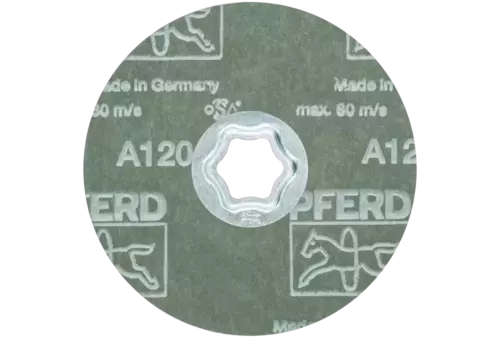 Tarcza fibrowa korund COMBICLICK Ø 115 mm A120 do zastosowań uniwersalnych 3