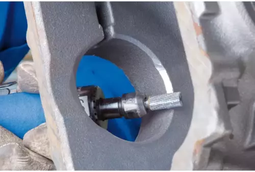 Wysokowydajny trzpień frezarski ze stopów twardych TOUGH walcowy ZYAS z uzęb. czoł. Ø 08 × 20 mm trzpień Ø 6 mm 3