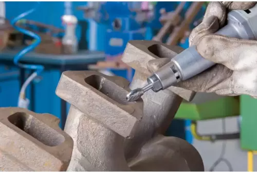 Wysokowydajny trzpień frezarski ze stopów twardych TOUGH kształt kropli TRE Ø 10 × 16 mm trzpień Ø 6 mm odporny na uderzenia 2