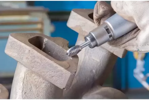 Wysokowydajny trzpień frezarski ze stopów twardych TOUGH kształt kropli TRE Ø 12 × 20 mm trzpień Ø 6 mm odporny na uderzenia 3
