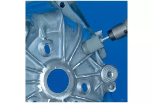 Ściernica trzpieniowa ALU walcowa Ø 32 × 32 mm trzpień Ø 6 mm SiC80 do aluminium 2