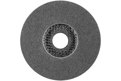 Dysk z włókniny prasowej POLINOX PNER Ø 115 mm do otworu Ø 22,23 mm średnio twardy SIC drobnoziarnisty do wykańczania 2