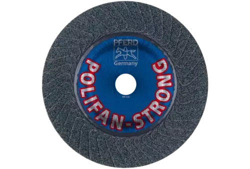 Ściernica listkowa POLIFAN STRONG PFC 180 × 22,23 mm stożkowa Z50 linia specjalna SGP STEEL do stali 3