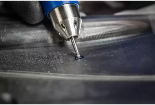 Wysokowydajny trzpień frezarski ze stopów twardych MICRO kulisty KUD Ø 02 × 1,5 mm trzpień Ø 3 mm do obróbki precyzyjnej 3