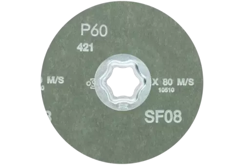 Tarcza fibrowa COMBICLICK SiC Ø115 mm SIC60 do twardych metali nieżelaznych 3