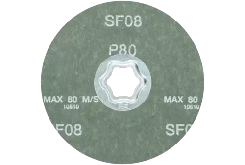 Tarcza fibrowa COMBICLICK SiC Ø115 mm SIC80 do twardych metali nieżelaznych 3